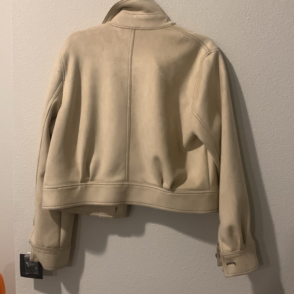 TT: Marc Jacobs New York Women's Cream/ Tan Jacket - Picture 5 of 13